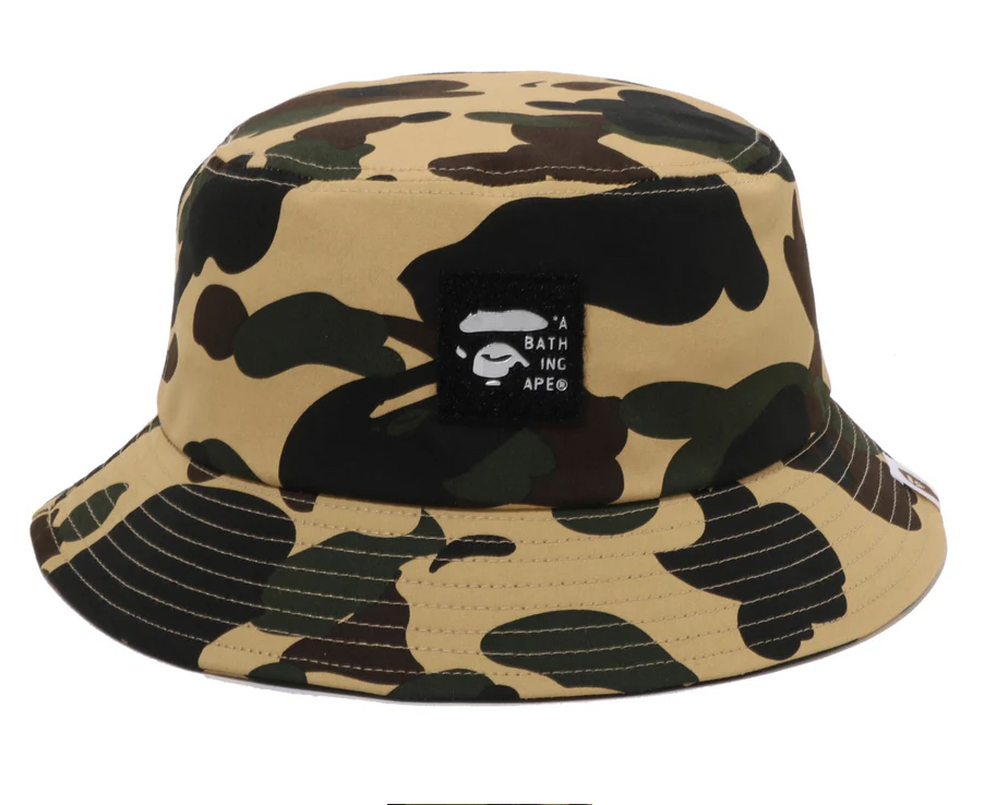【BAPE配件】0411發售 1ST CAMO COLLEGE PATCHED MESH CAP    1M30-181-006