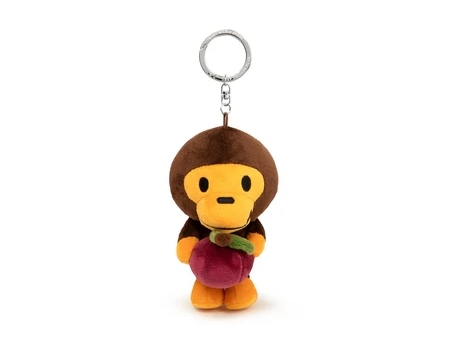 【BAPE配件】0411發售 BABY MILO CHERRY PLUSH DOLL KEYCHAIN  ●  AM20-182-311