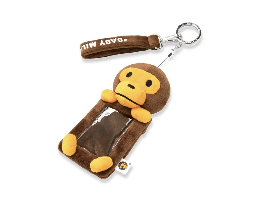 【BAPE配件】0411發售 BABY MILO PLUSH CARD HOLDER  ●  AM20-182-303