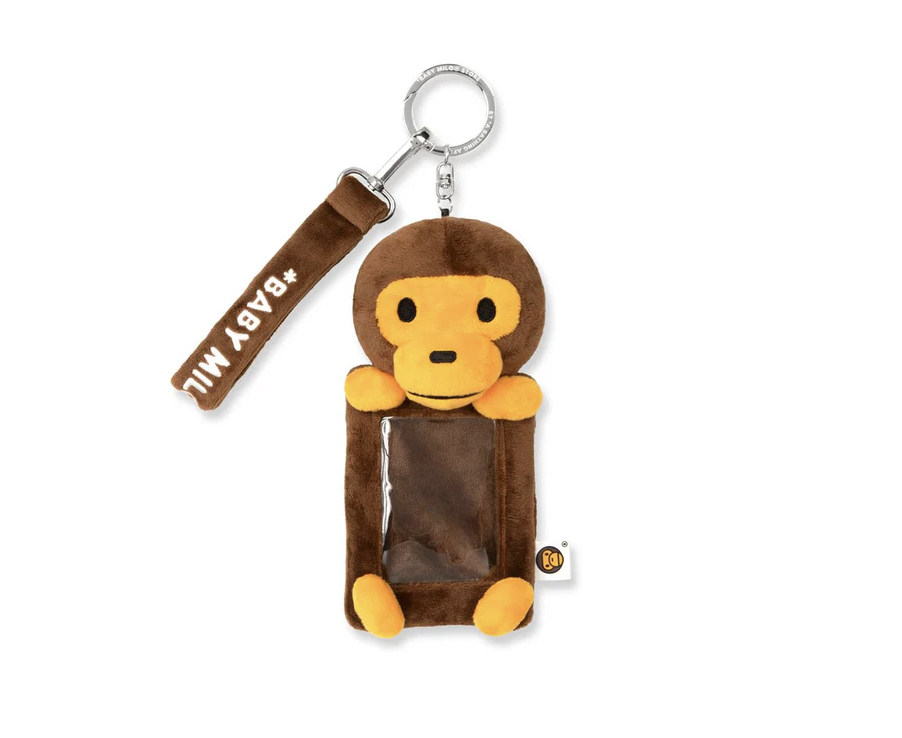 【BAPE配件】0411發售 BABY MILO PLUSH CARD HOLDER  ●  AM20-182-303