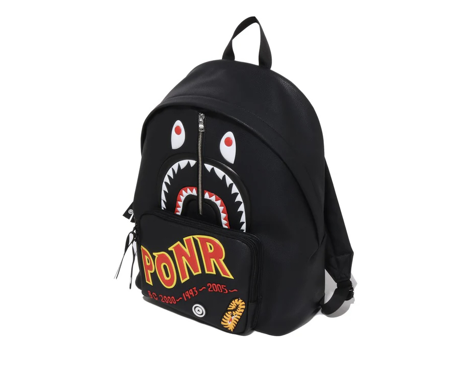 【BAPE配件】0411發售 2ND SHARK DAYPACK ● 1M30-189-005