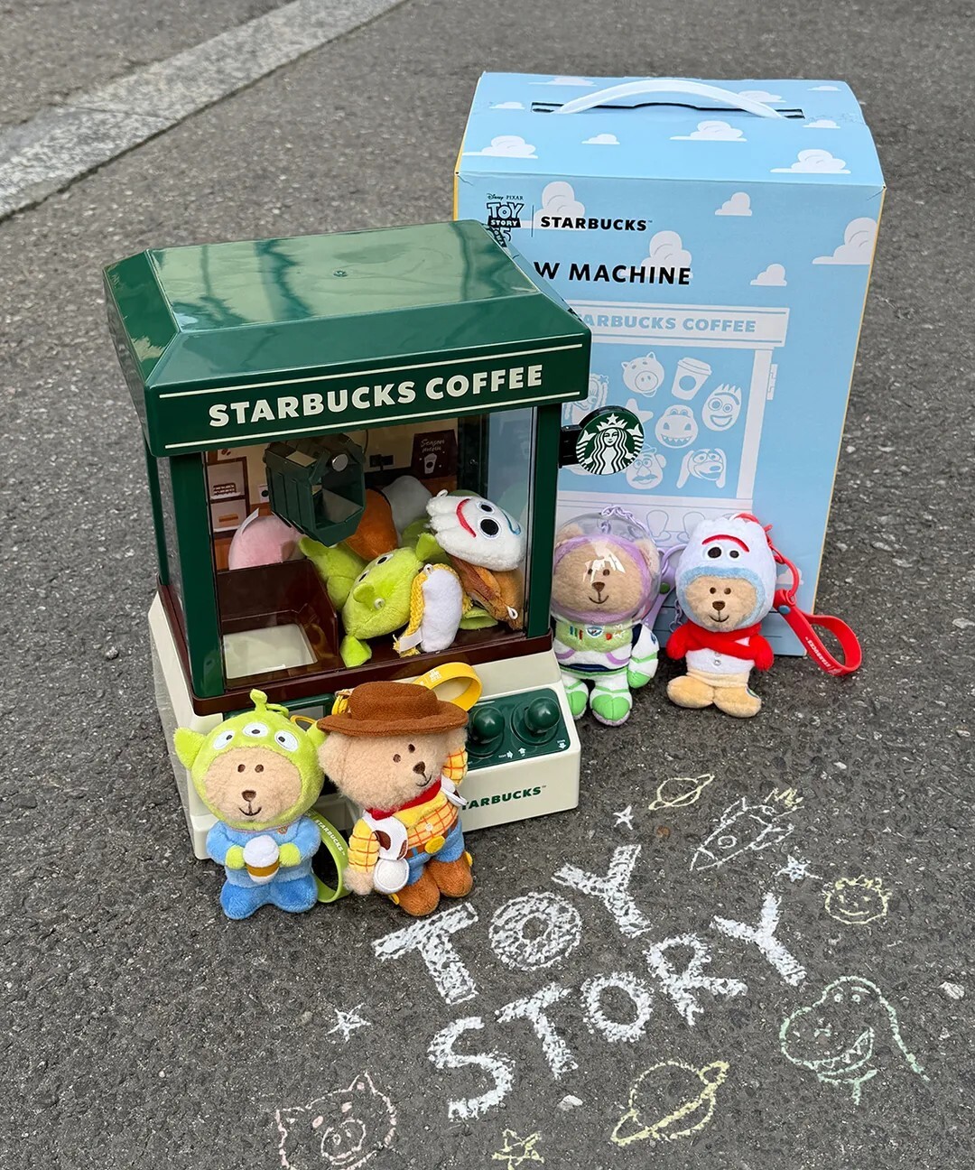 <韓國限定🔥>Starbucks x Toy Story 玩具總動員 星巴克 聯名 夾娃娃機