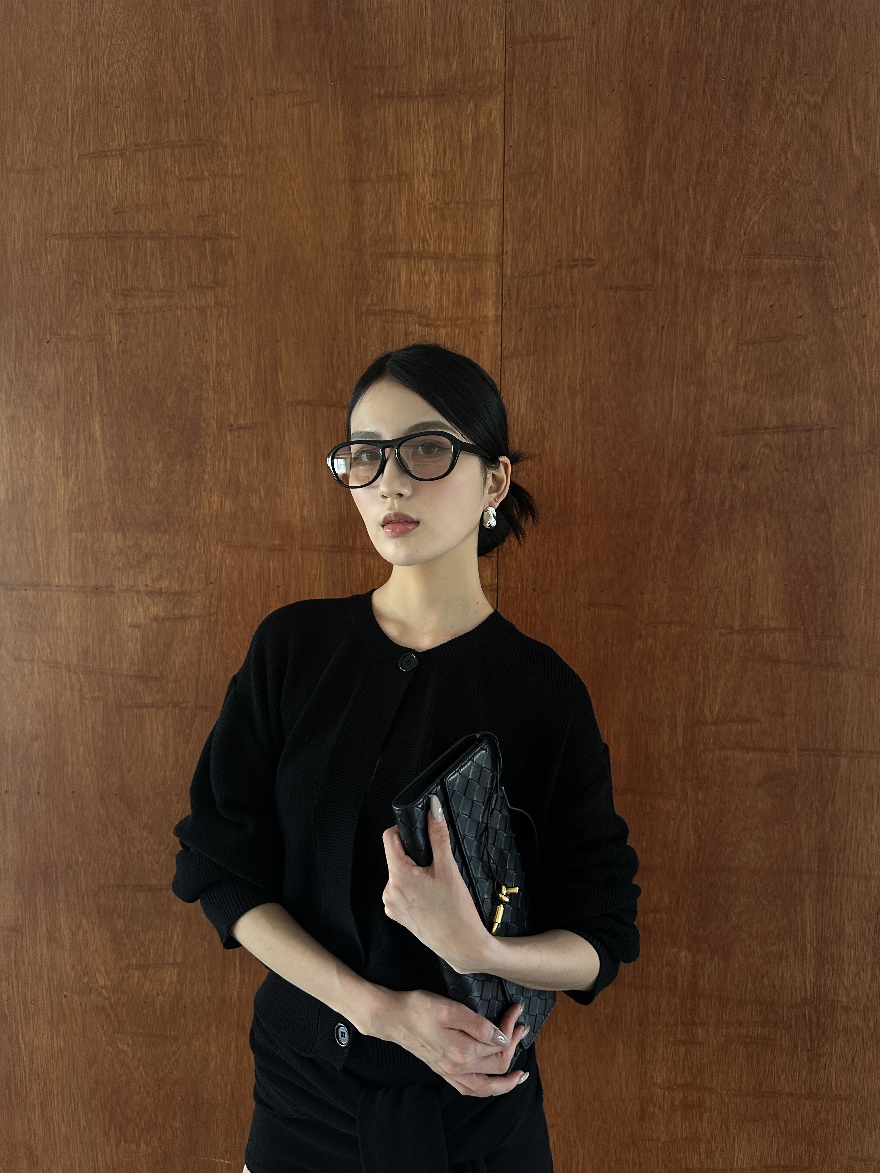 不規則水滴耳環