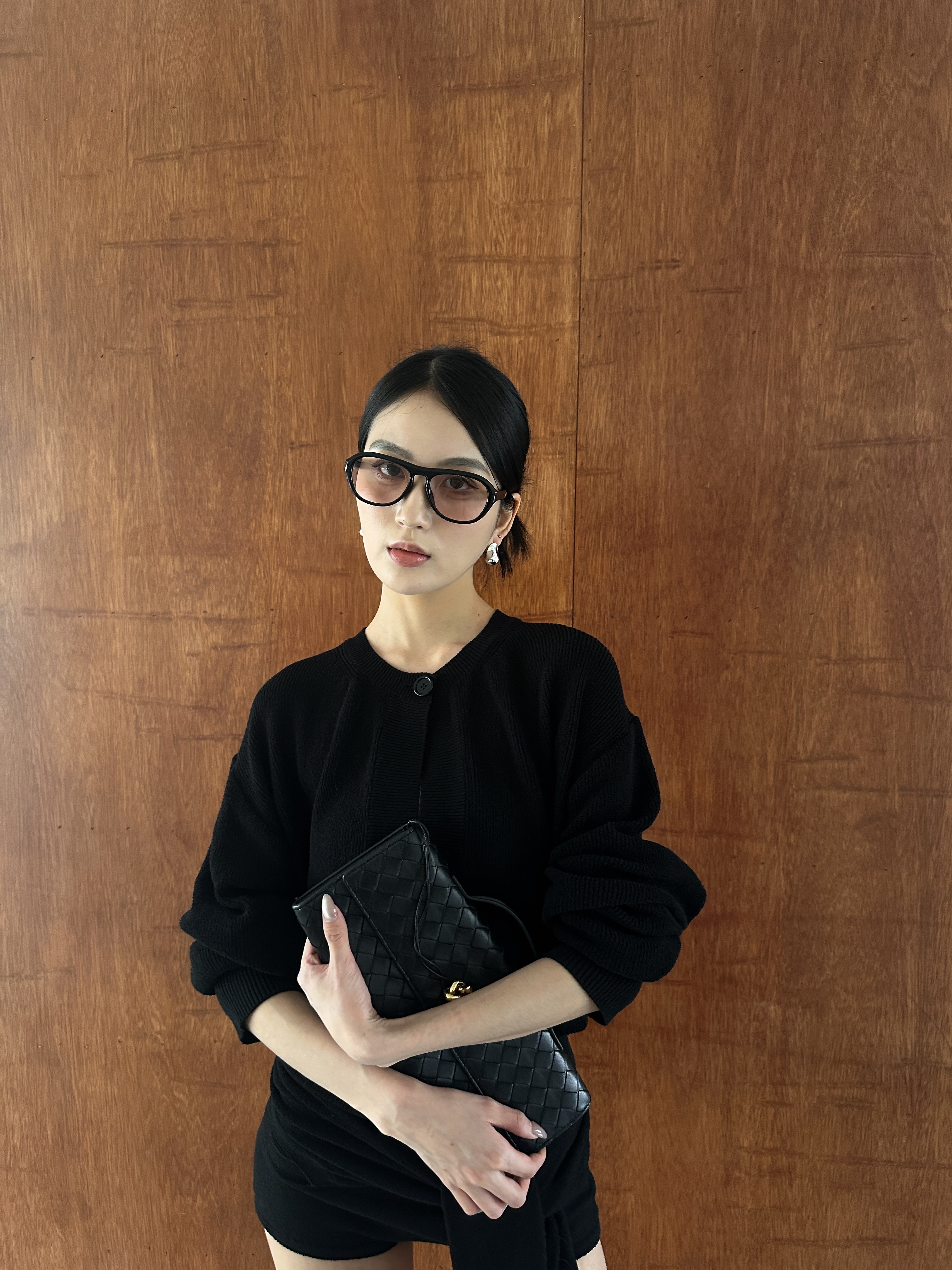 不規則水滴耳環