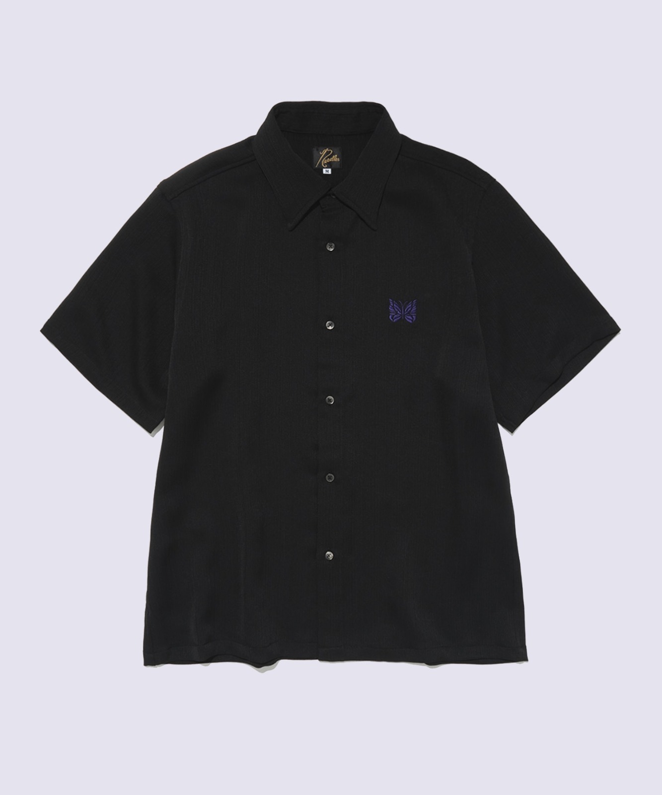 現貨|NEEDLES 別注 Papillon Emb. S/S Shirt - Art Pique Pleats