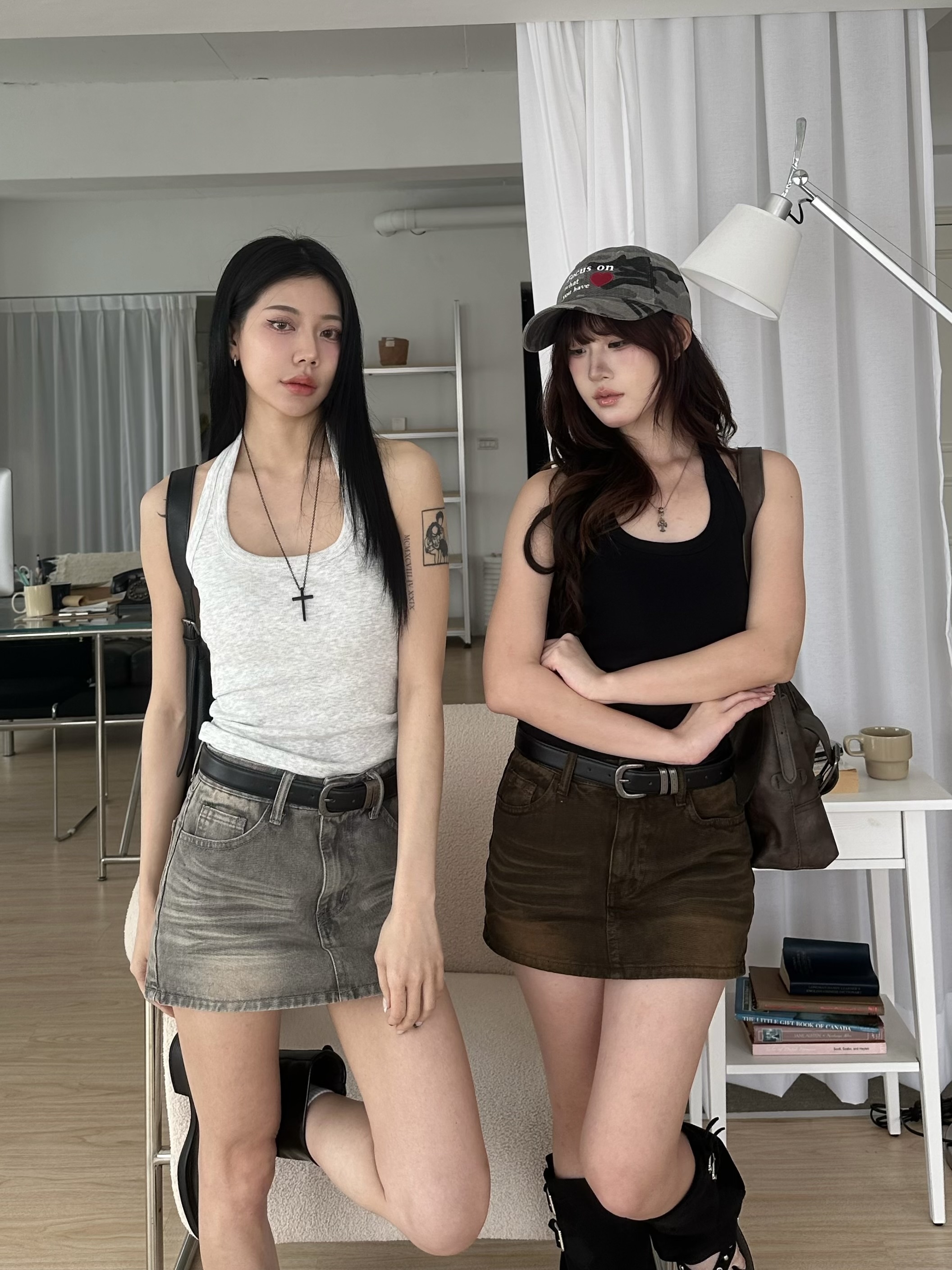 掛脖可拆胸墊背心