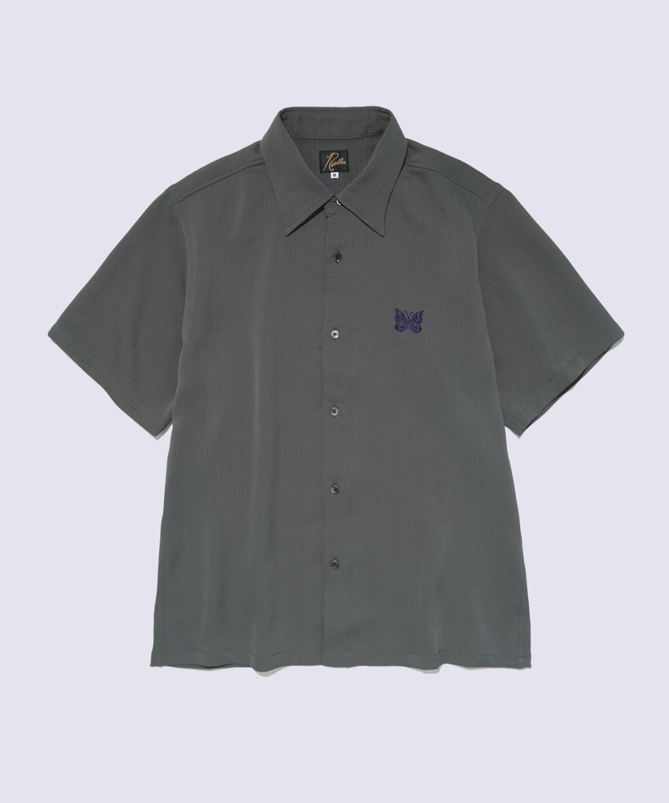 現貨|NEEDLES 別注 Papillon Emb. S/S Shirt - Art Pique Pleats