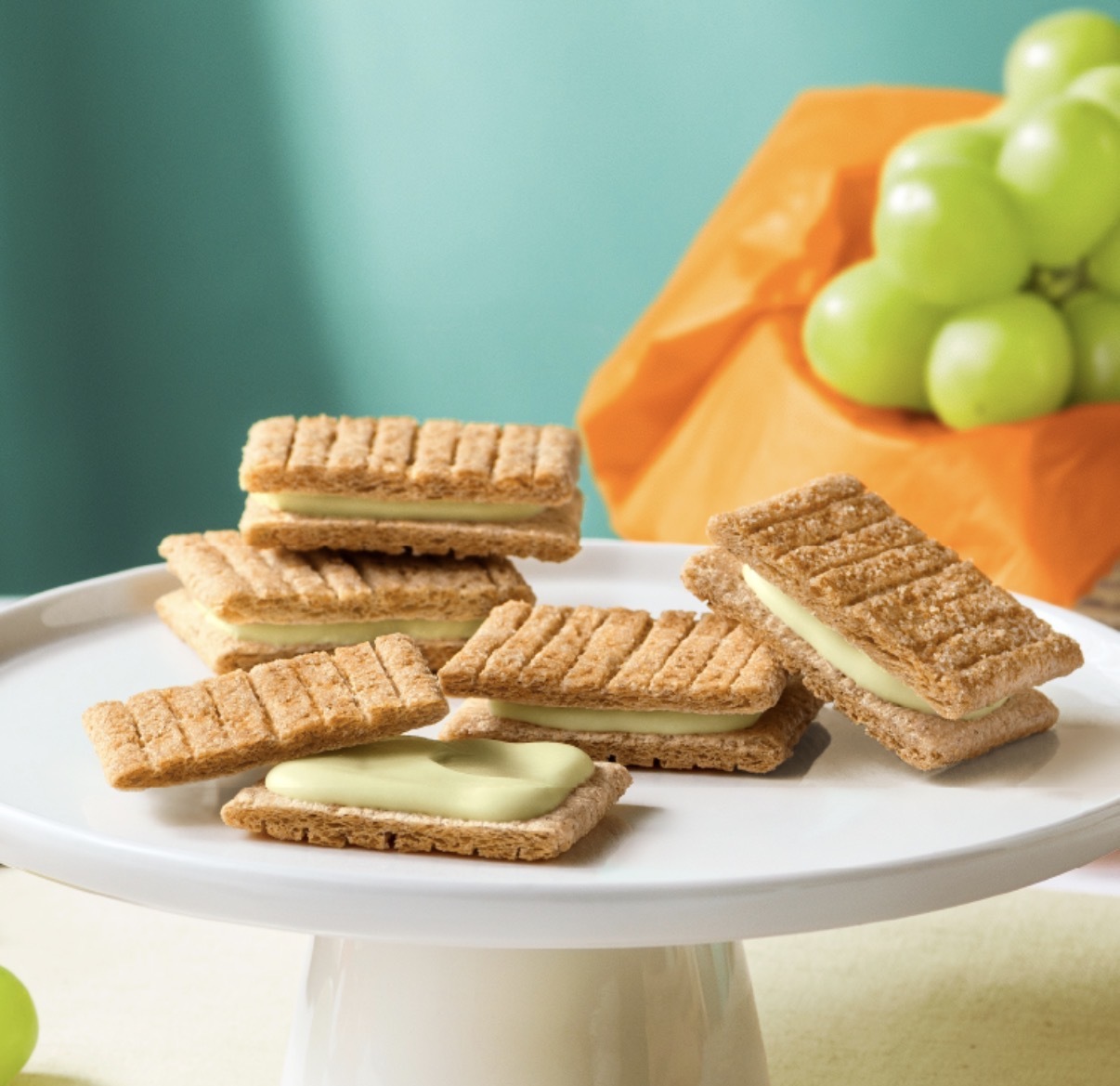 【季節の最新】JP Sugar Butter Sand Tree 香印提子風味奶油夾心餅 10個 1227