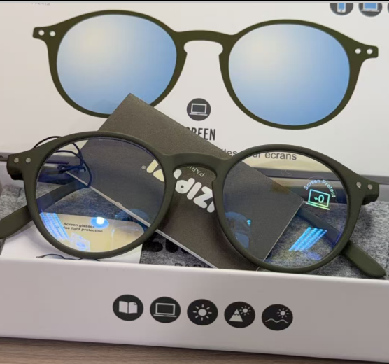 GE260410-P46-防藍光眼鏡-圓形綠色-3760247694888-SCREEN #D