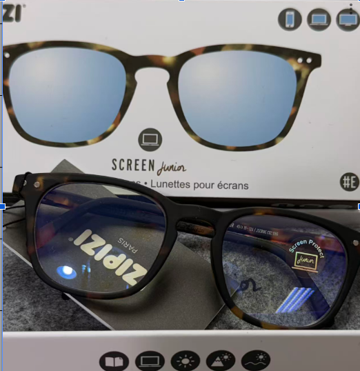 GE260410-P57-藍光眼鏡-方形琥珀色-兒童款-3760247690293-J