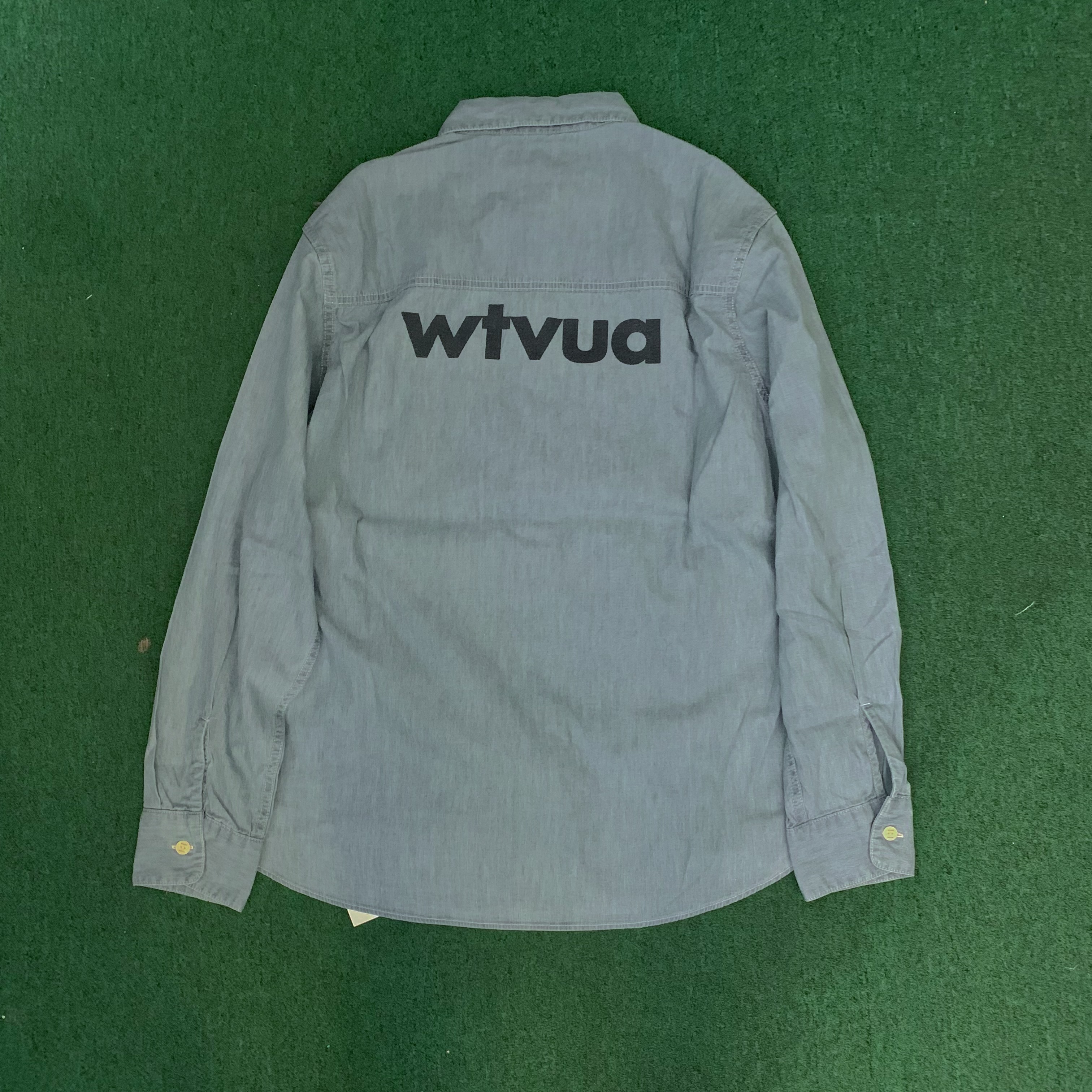 WTAPS 2026 CB / LS / COTTON. CHAMBRAY - SIZE 2