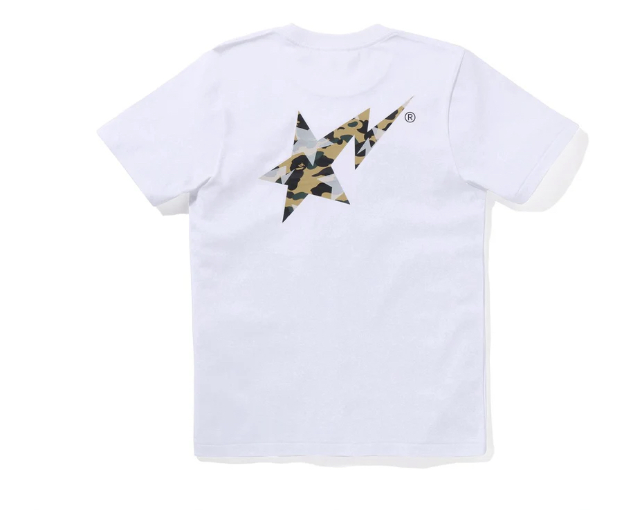 【BAPE女生】0411發售 STA OVER PRINT 1ST CAMO BAPE STA TEE ● 1M30-210-024