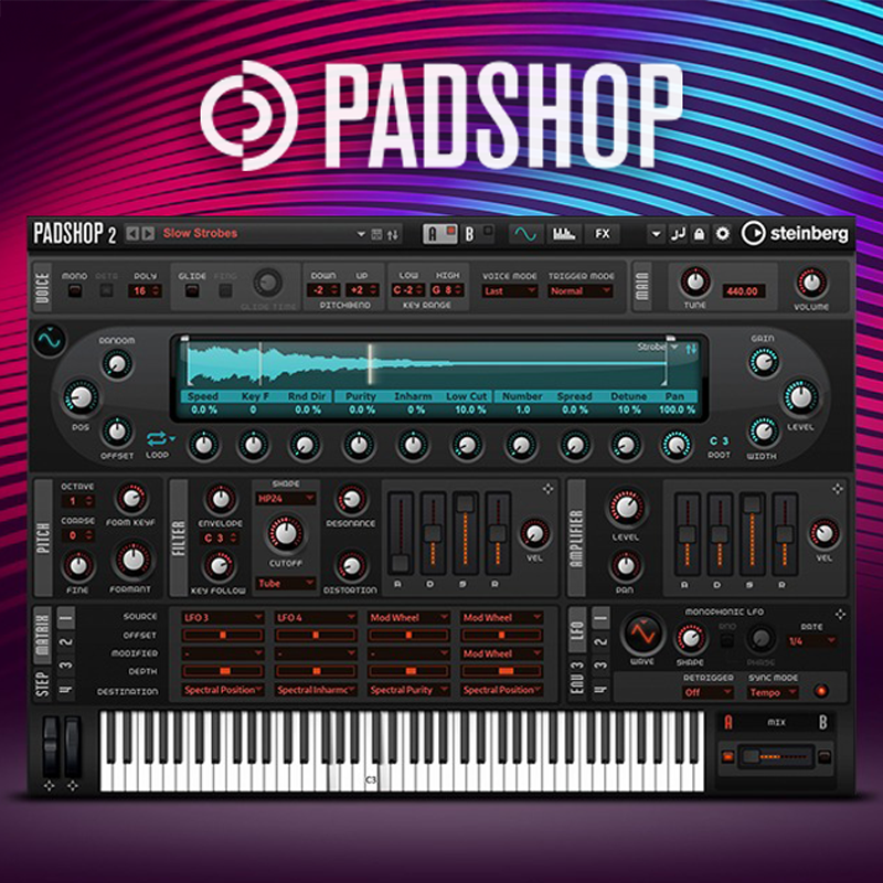 Steinberg Padshop 2｜粒子合成器