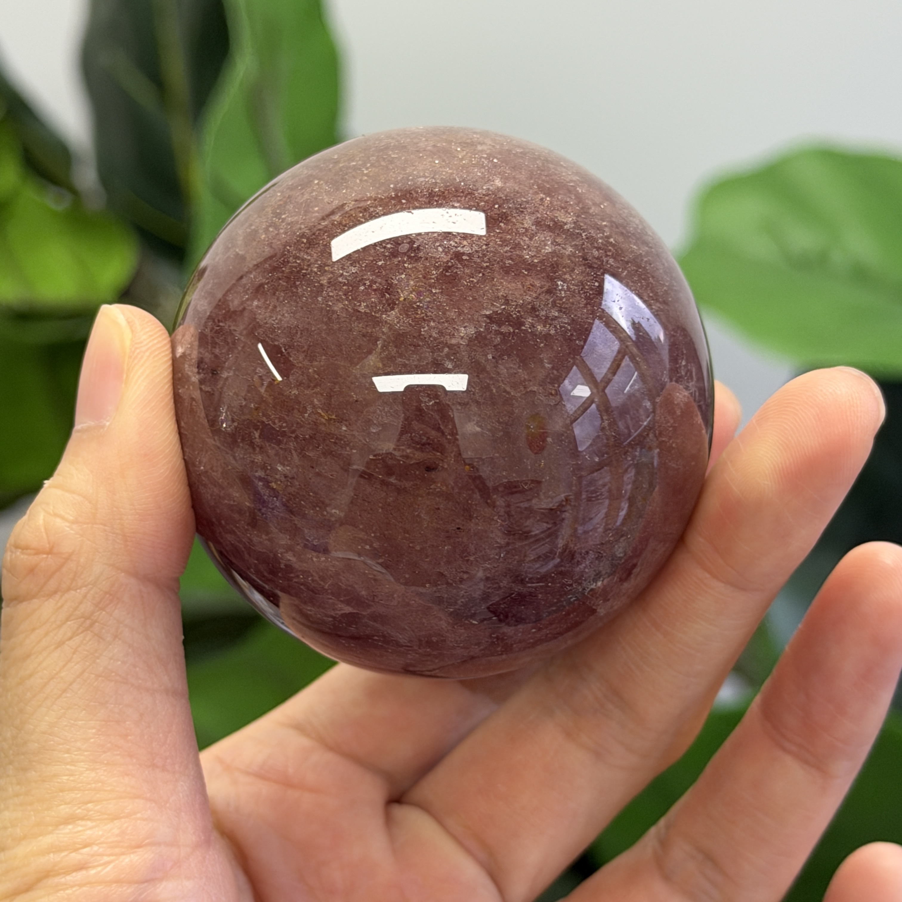 草莓晶球 6cm SQ1588