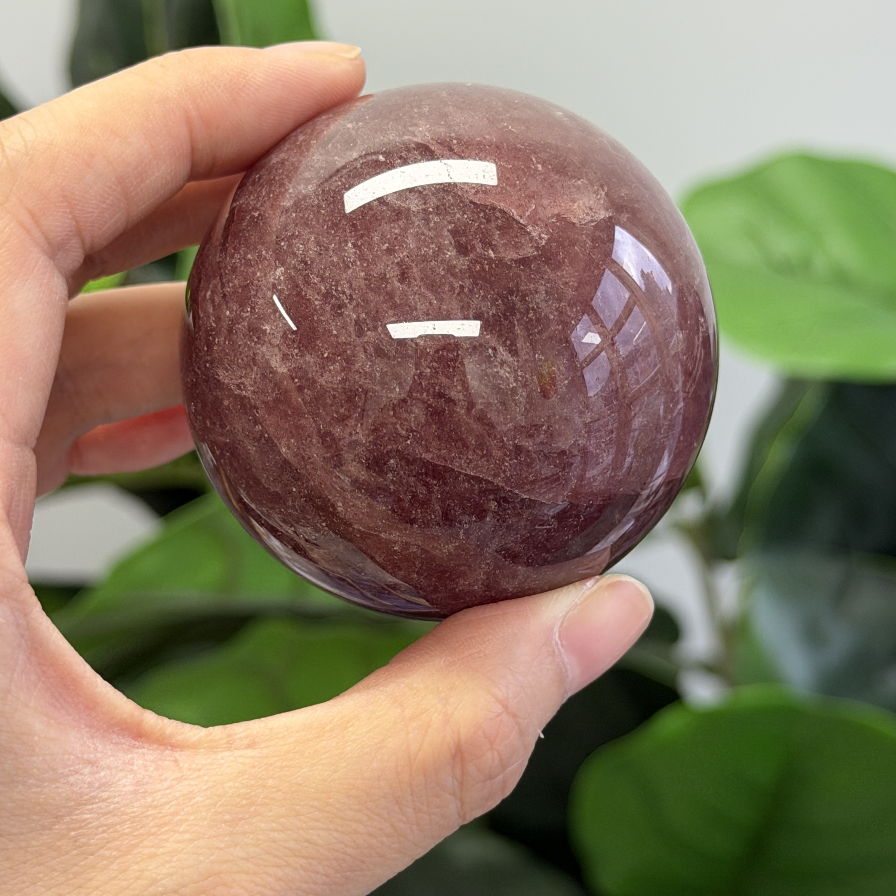 草莓晶球 6cm SQ1588