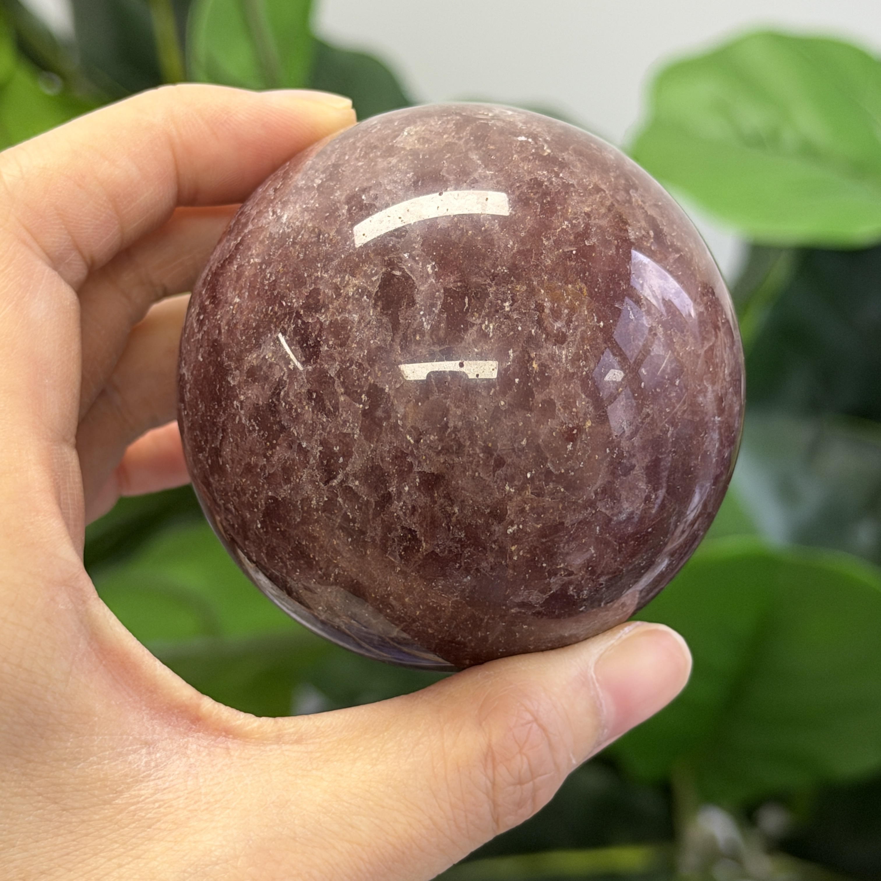 草莓晶球 6.7cm SQ1587