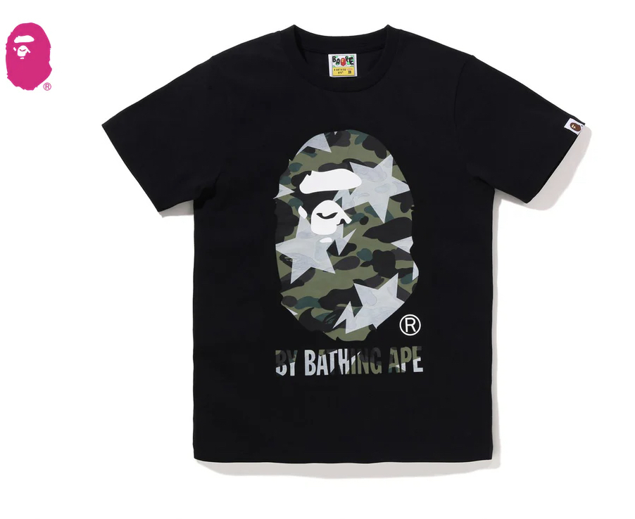 【BAPE女生】0411發售 STA OVER PRINT 1ST CAMO BY BATHING APE TEE ● 1M30-210-023