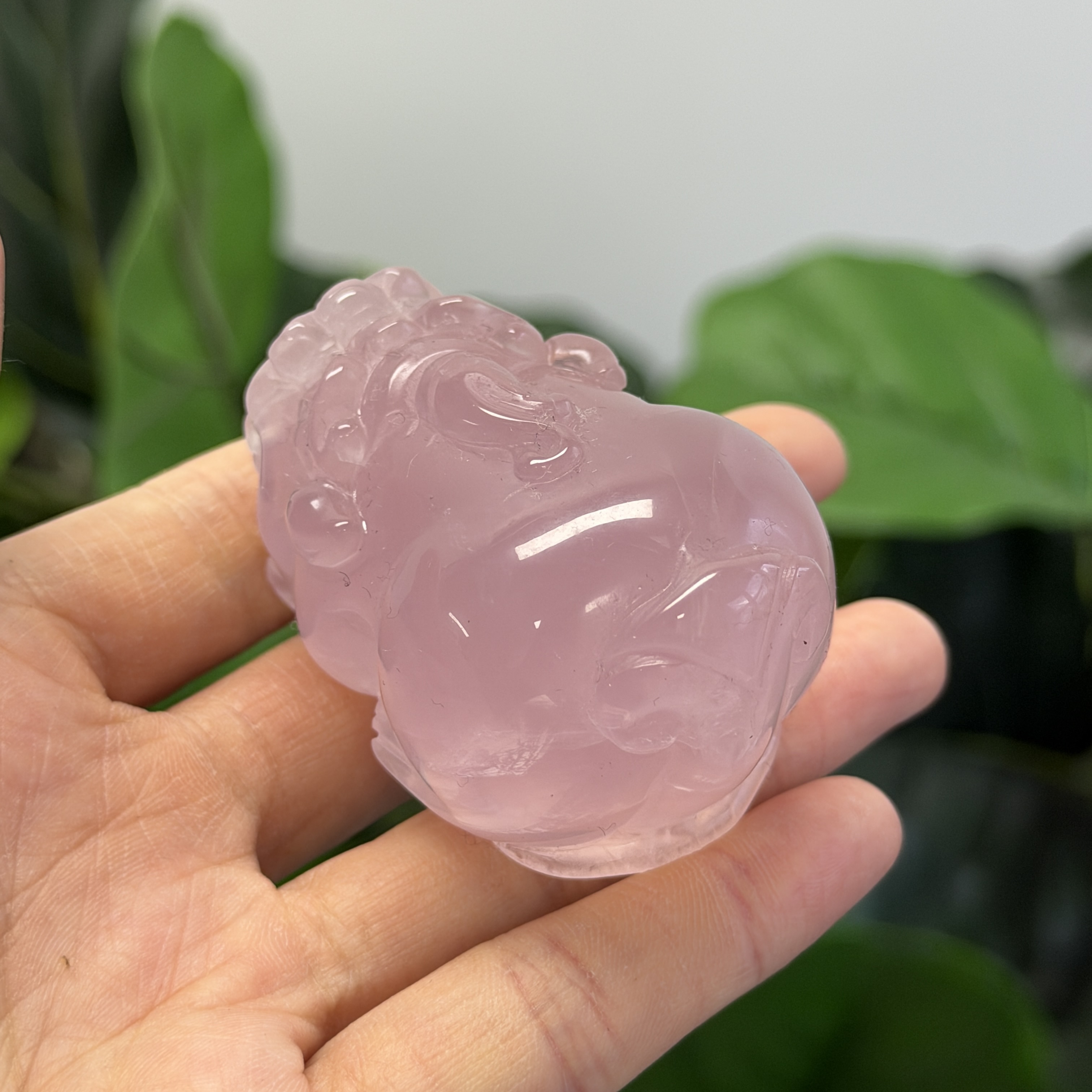 高級數粉晶貔貅  MP1738