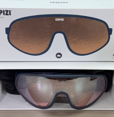 GE260410-P30-滑雪鏡Speed sunglasses-玫瑰金藍框-3701210428888-Speed L-Night blue-Pink screen,Silver mirror