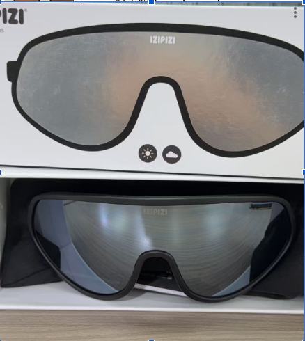 GE260410-P27-滑雪鏡Speed sunglasses-黑色-3701210417790-Speed L-Black-Grey screen,Silver mirror
