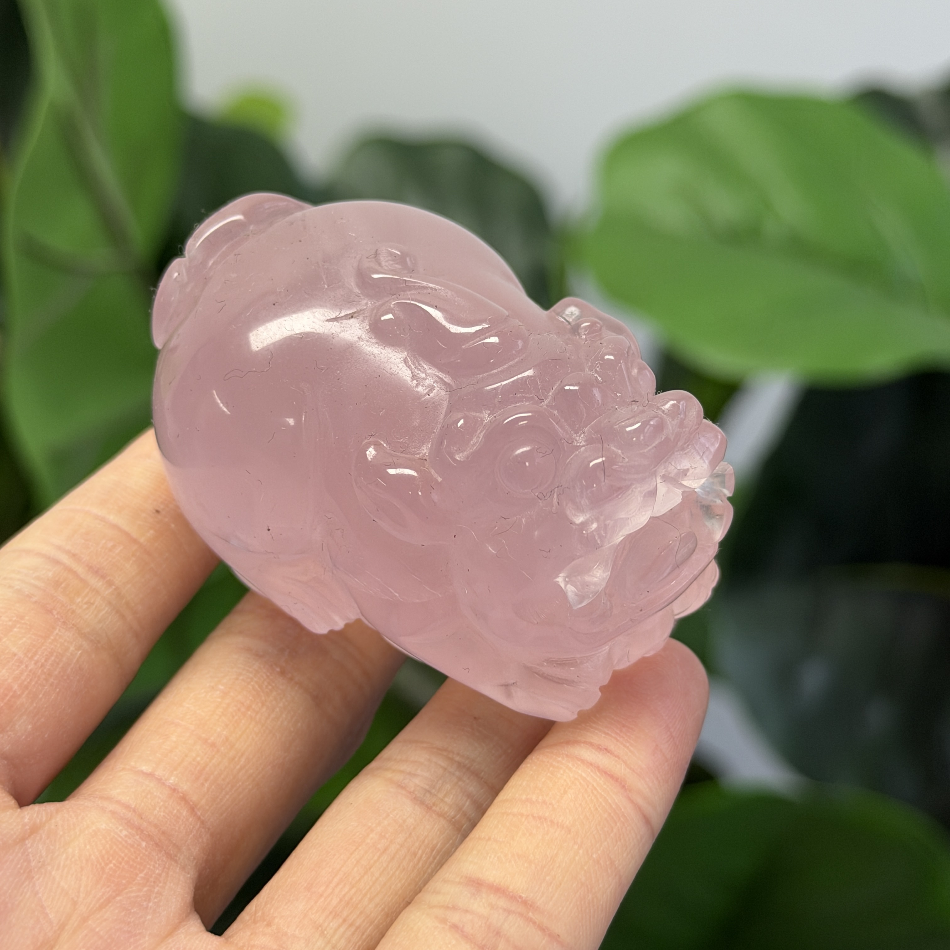 高級數粉晶貔貅  MP1734