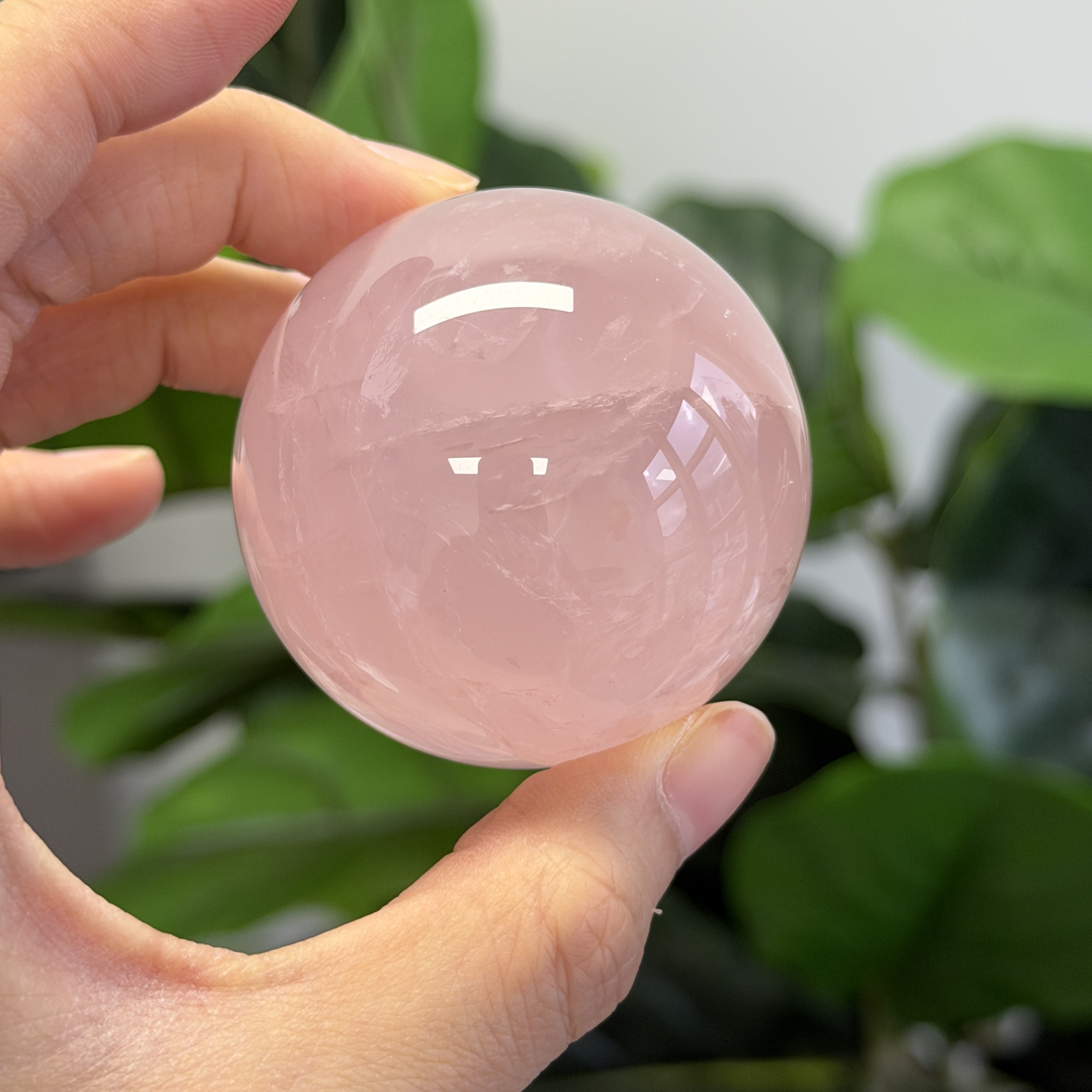 高級數粉晶球 5.1cm MP1724