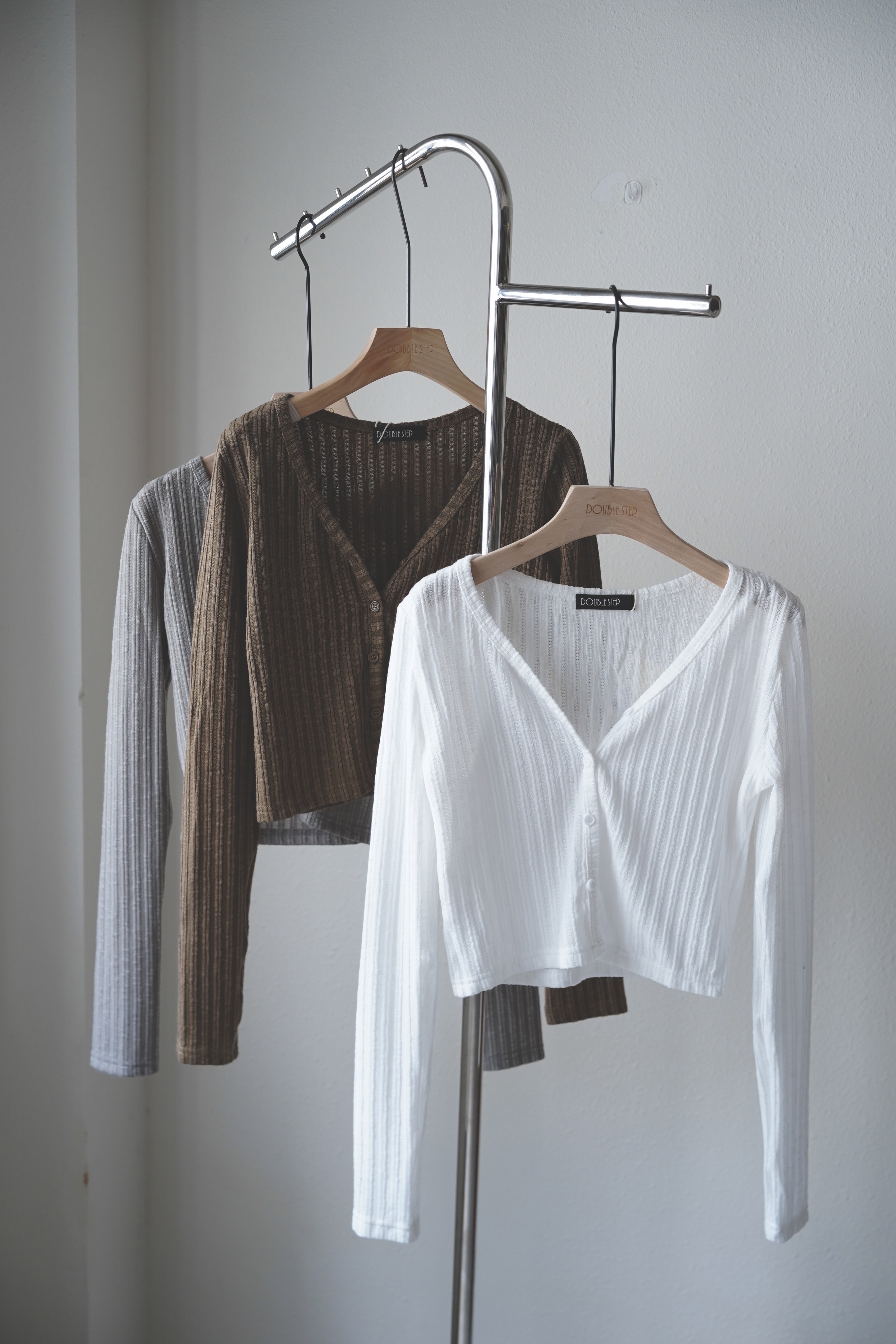 軟綿綿～百搭坑紋外套 - JK61962