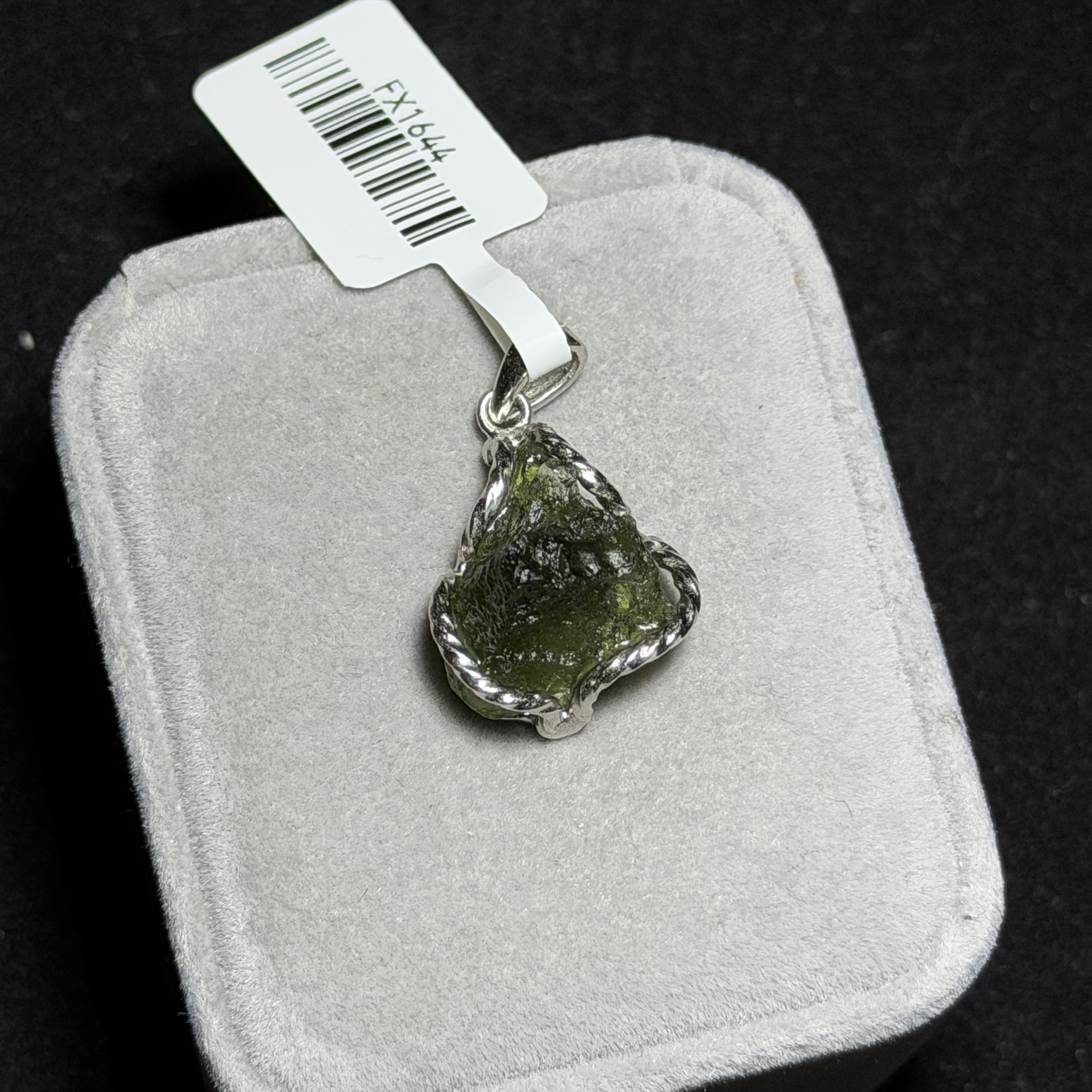 捷克隕石 / 綠隕石吊墜 FX1644