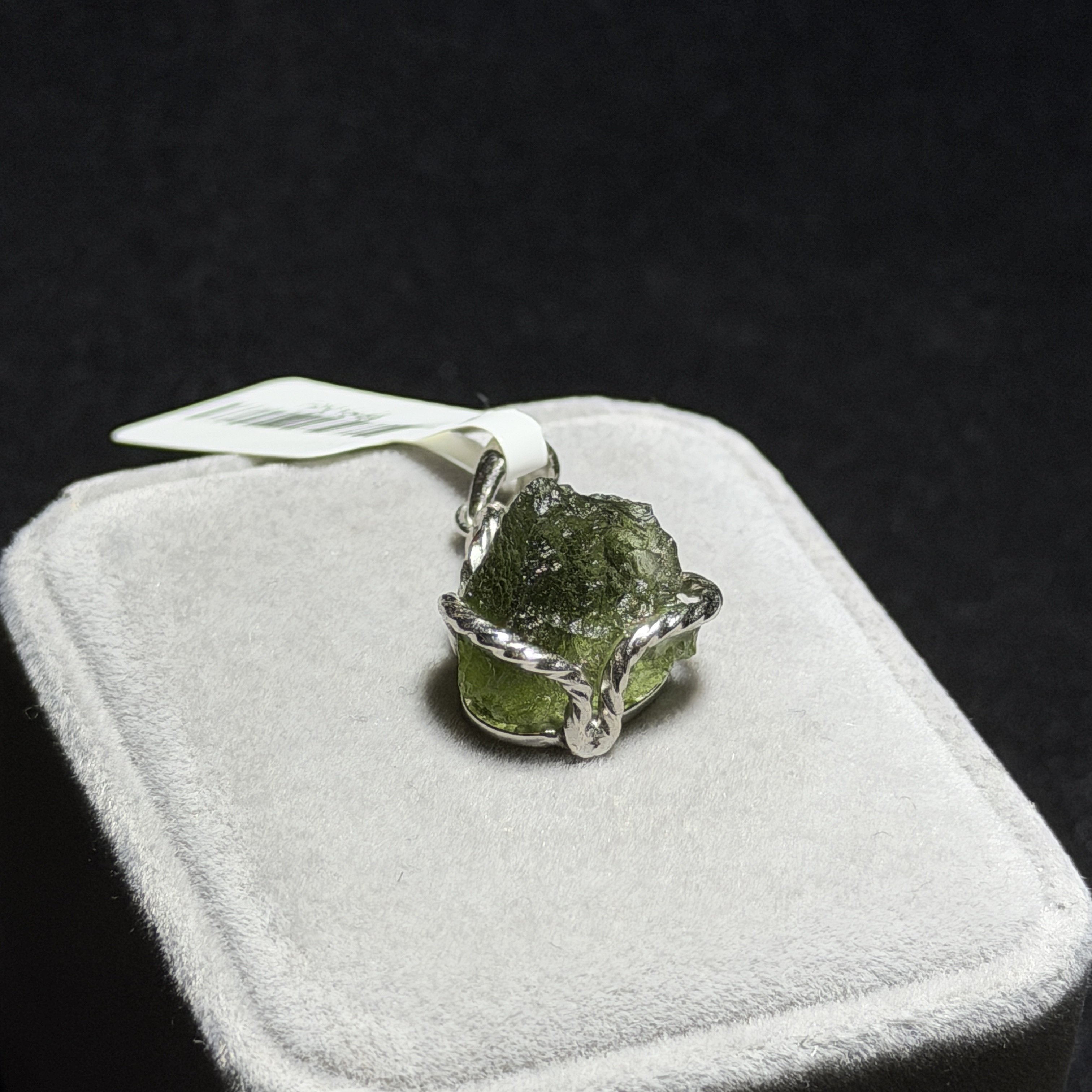 捷克隕石 / 綠隕石吊墜 FX1644