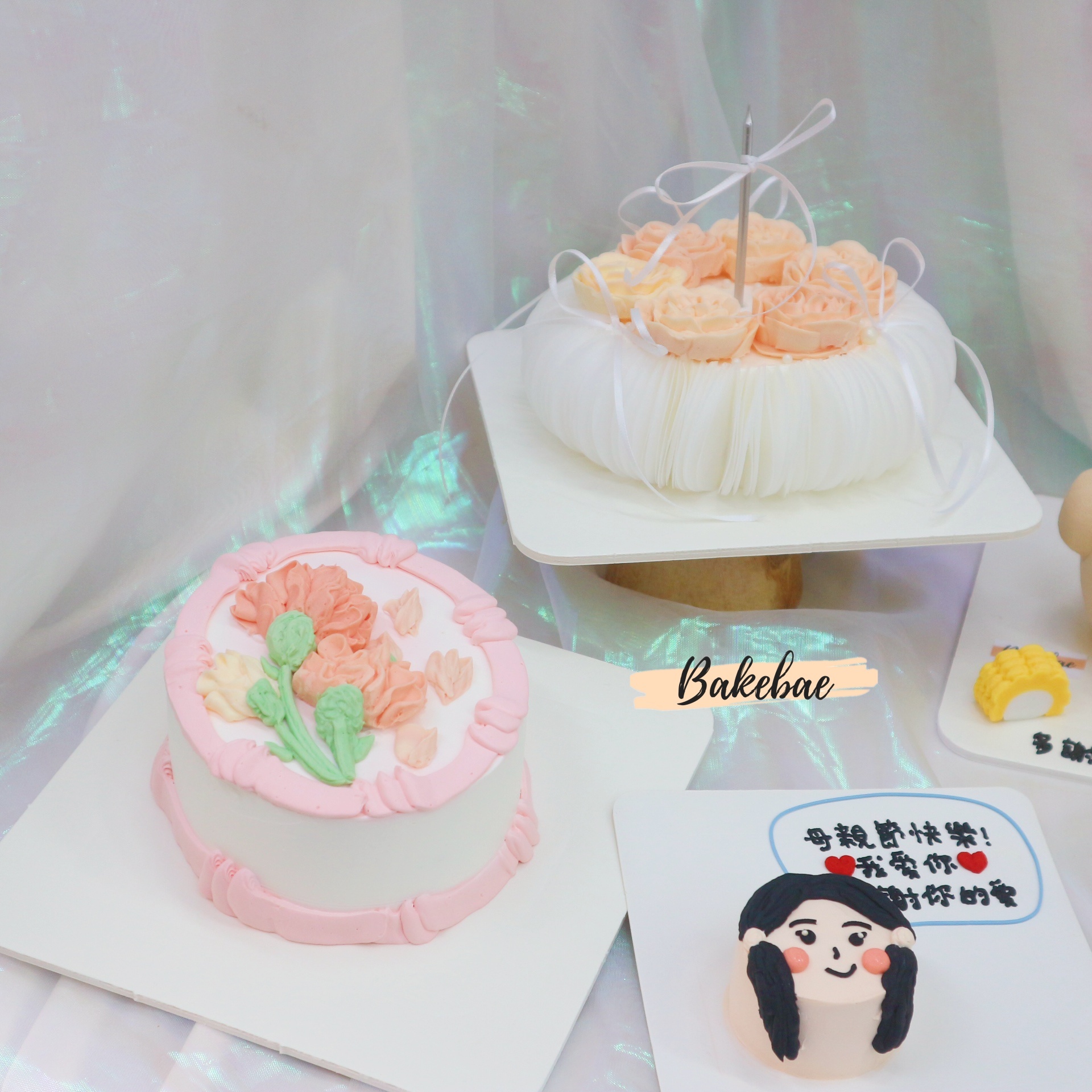 5” 康乃馨蛋糕