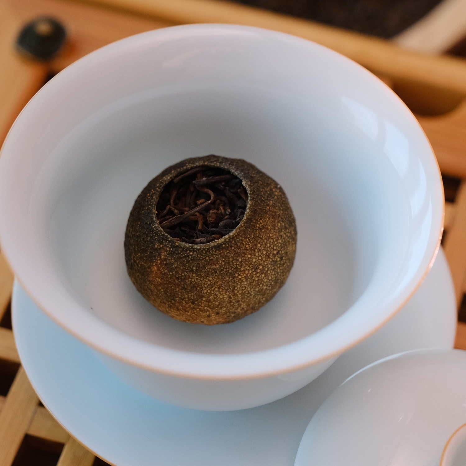 小青柑普茶 (普洱熟茶) ｜東甲小青柑 宮廷普洱