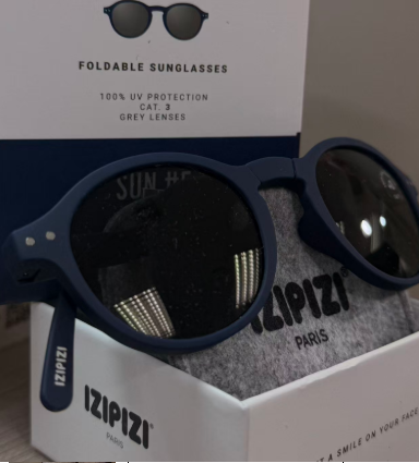 GE260410-P39-折疊太陽鏡-藍色-3760247696660-SUN #F