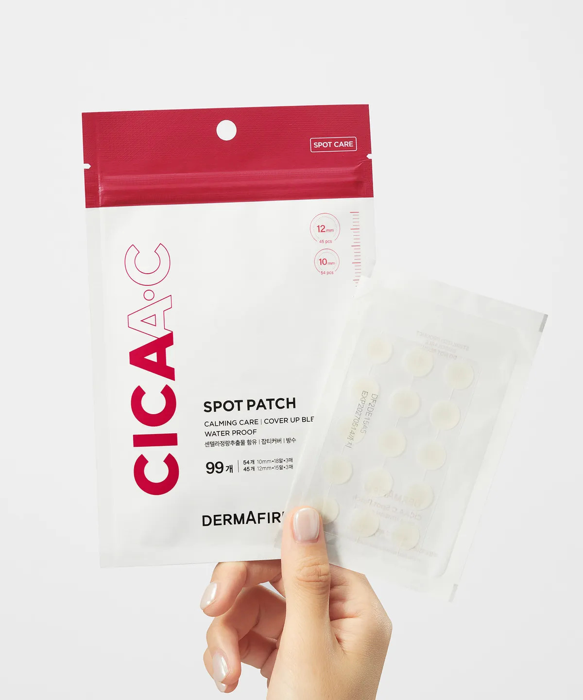 DERMAFIRM Cica AC 舒緩修復積雪草痘痘貼 (99貼大容量)