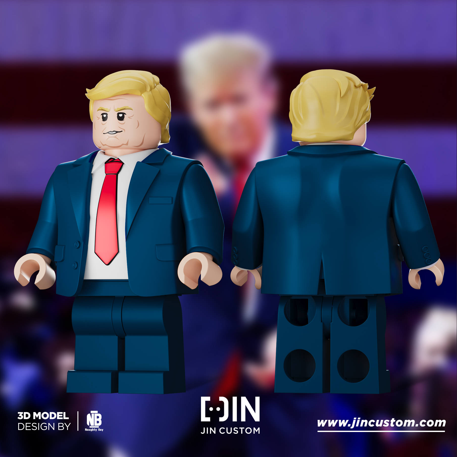 [Jin Custom][Preorder] US celebrities [PADprinted]