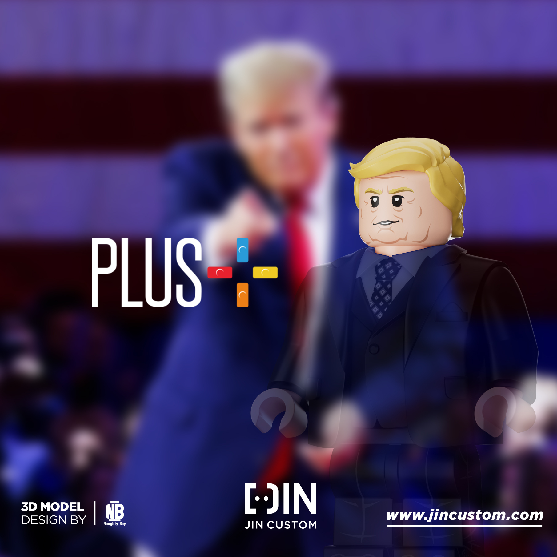 [Jin Custom][Preorder] US celebrities [PADprinted]