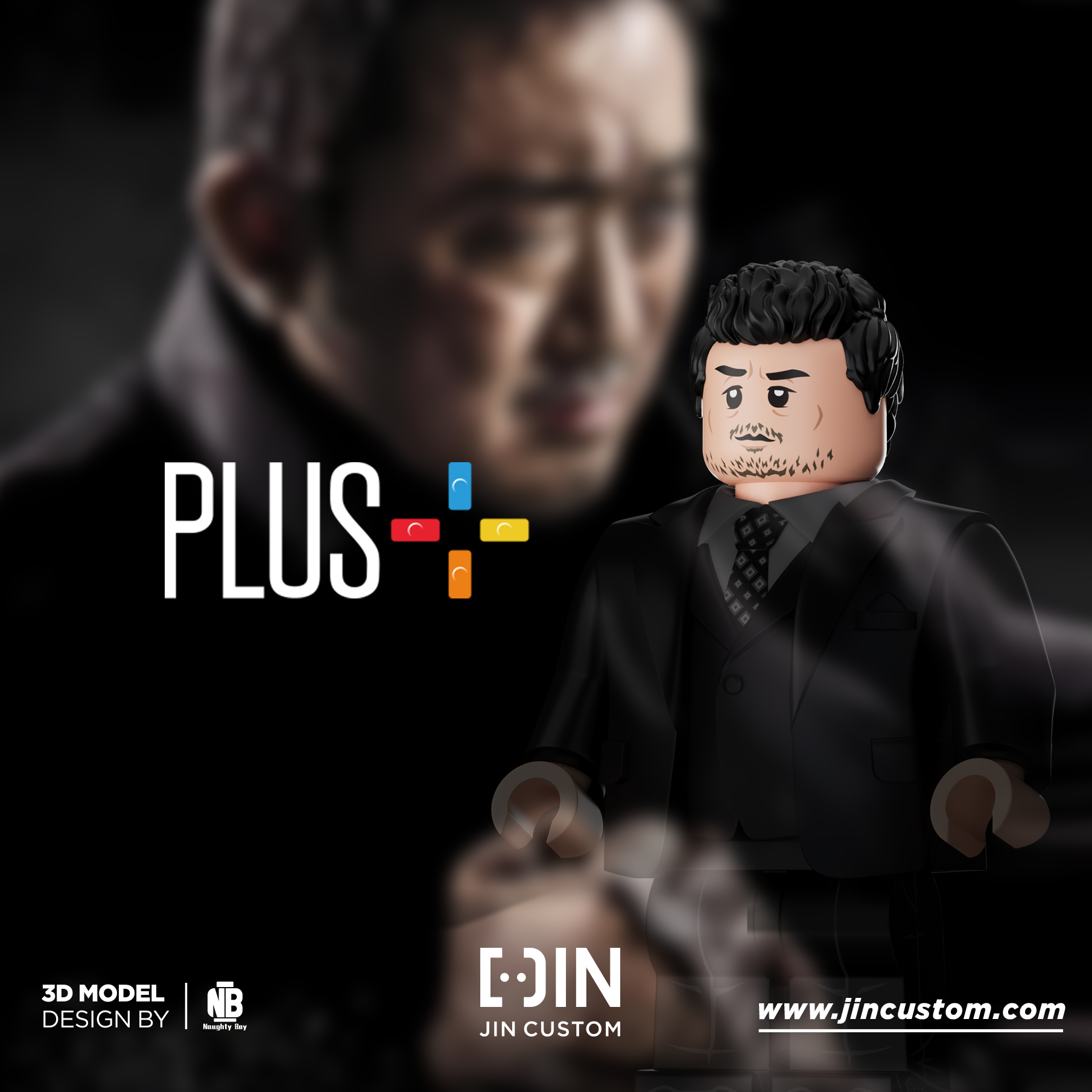 [Jin Custom][Preorder] Korean big guy [PADprinted]
