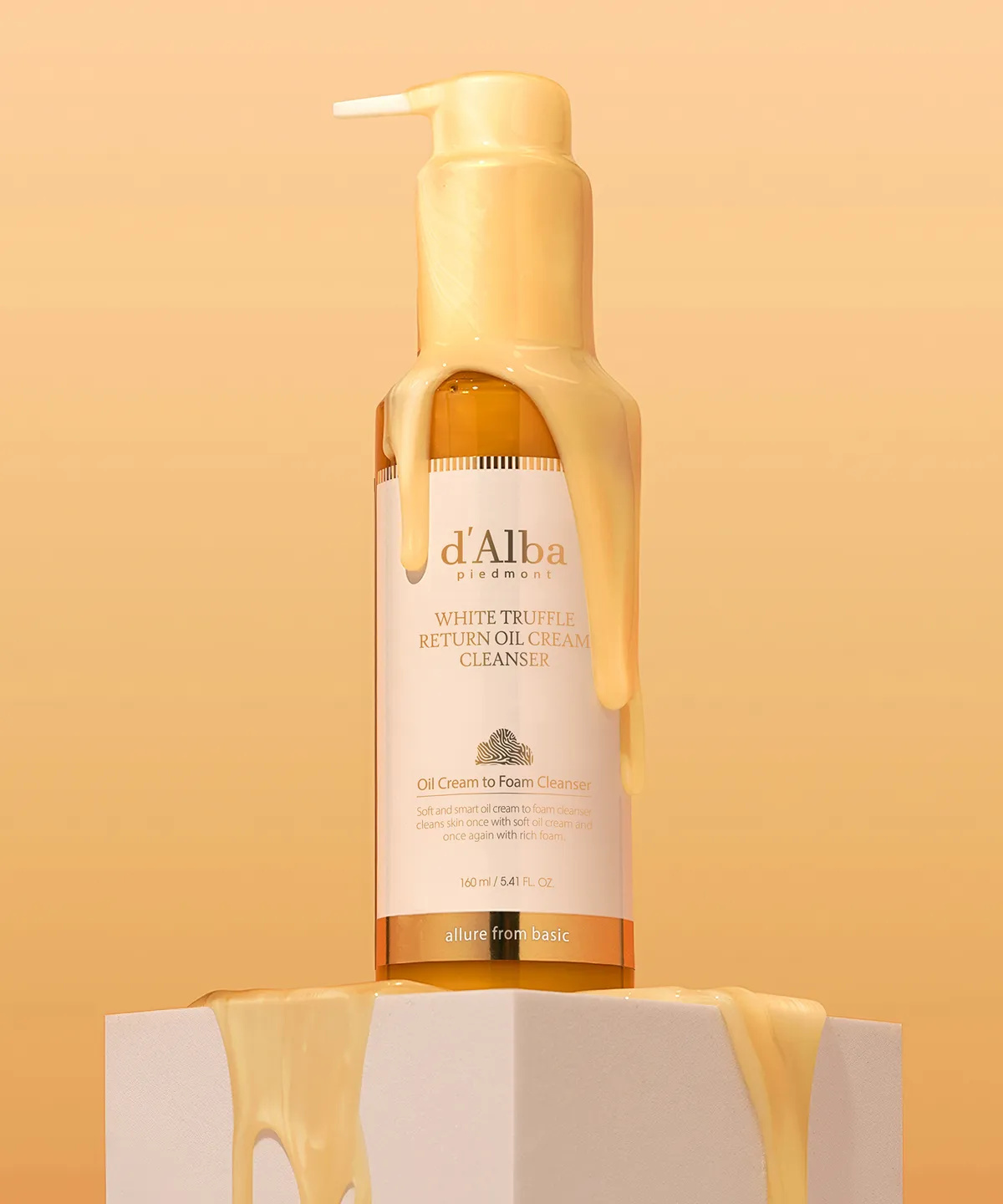D'ALBA 白松露雙效賦活油膏潔面乳 160ml
