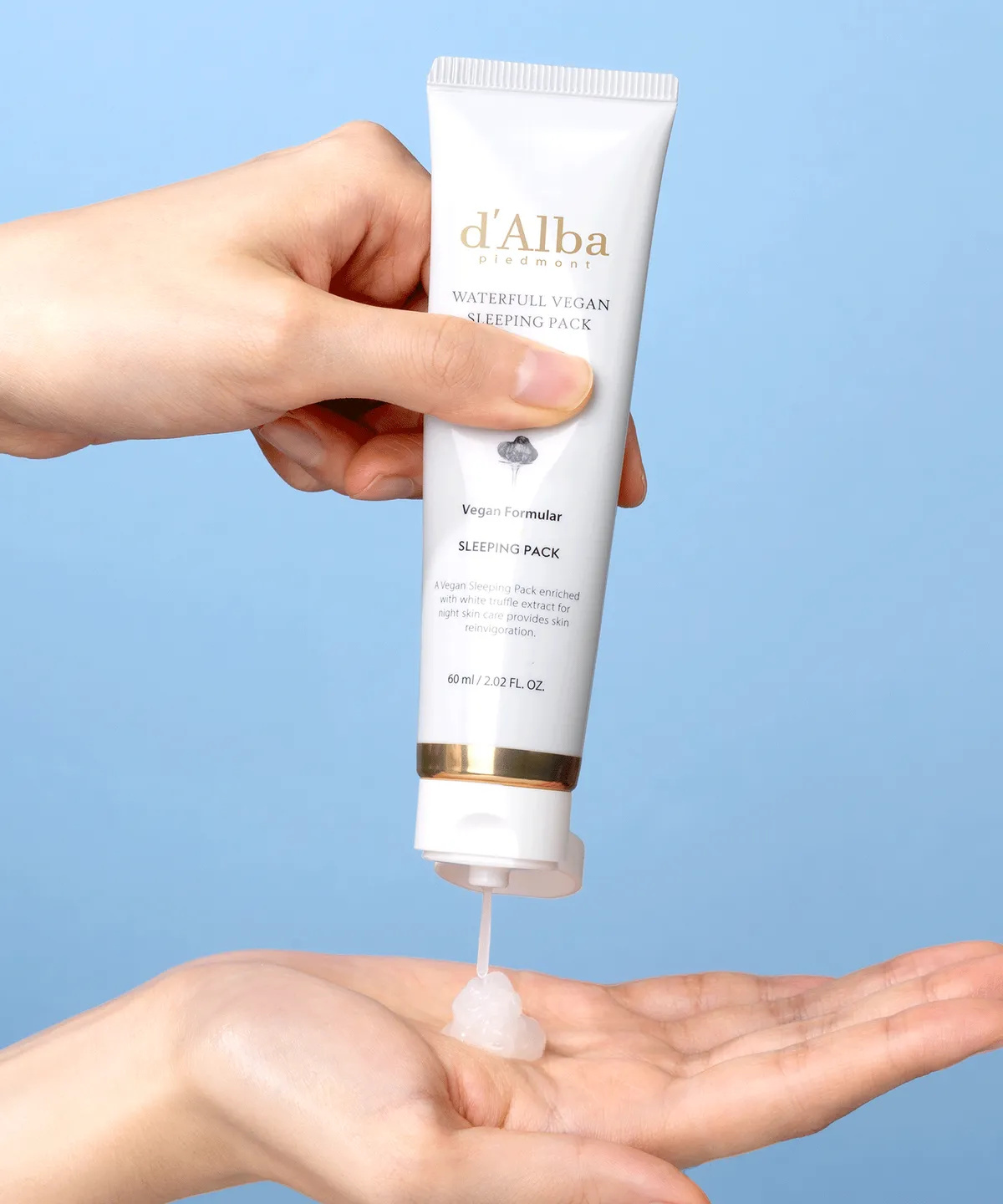 D'ALBA 水感純素修護睡眠面膜 60ml