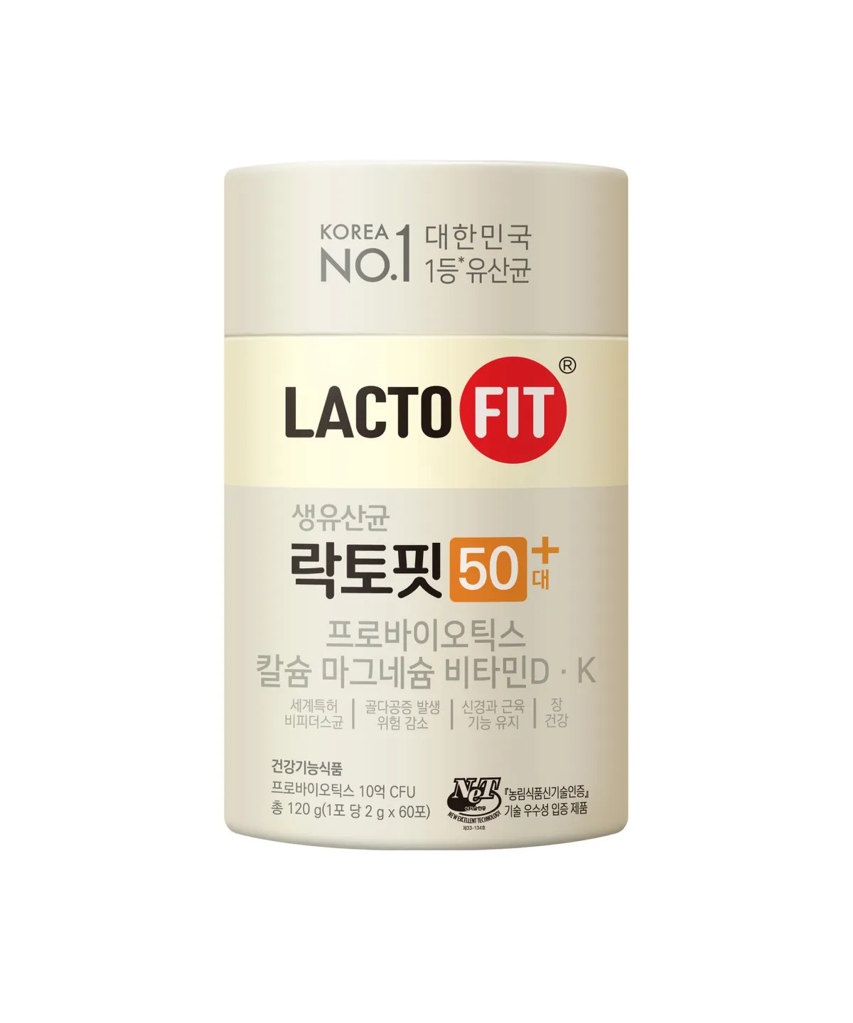 LACTO-FIT 鍾根堂 50+ 專屬強化型益生菌