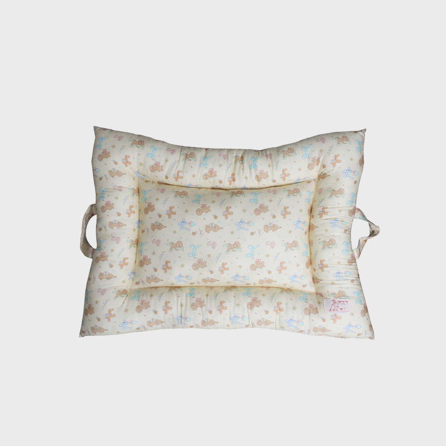 OOPS!｜外出休息墊 -  小狗氣球派對（黃色）