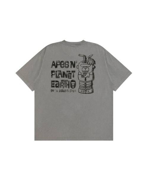 【AAPE 】0411發售 AAPER "APeS N' PLANET EaRTH" TEE