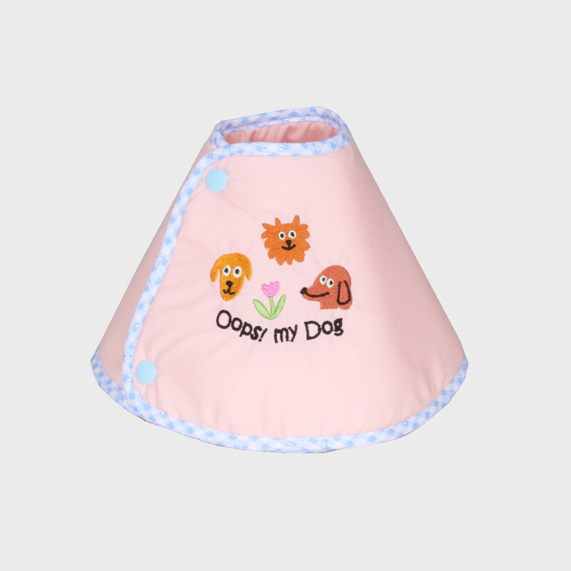 OOPS!｜防舔頭套   Three Doggy (粉色）