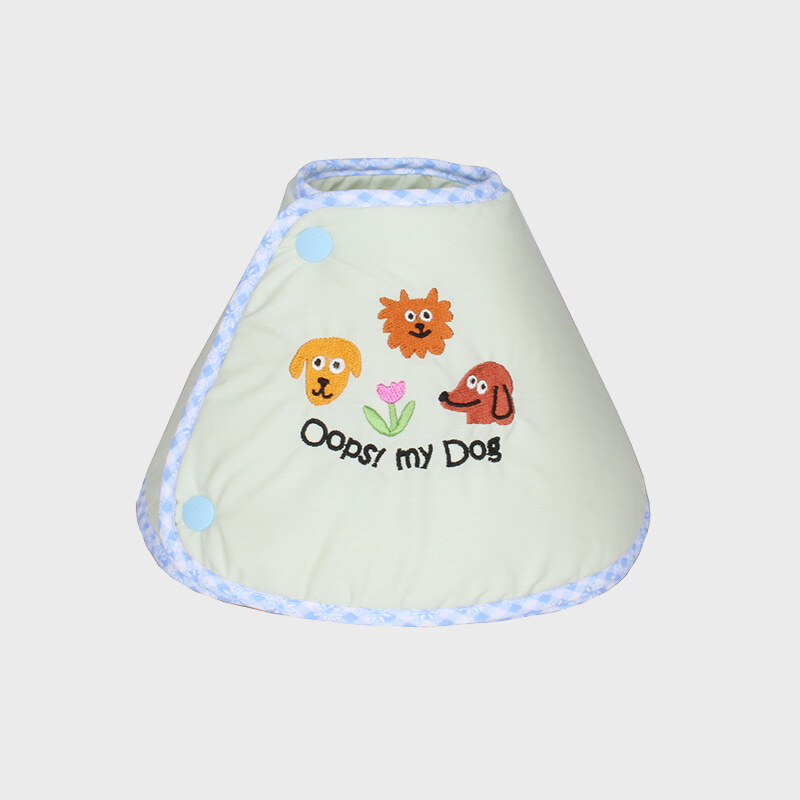 OOPS!｜防舔頭套   Three Doggy (綠色）