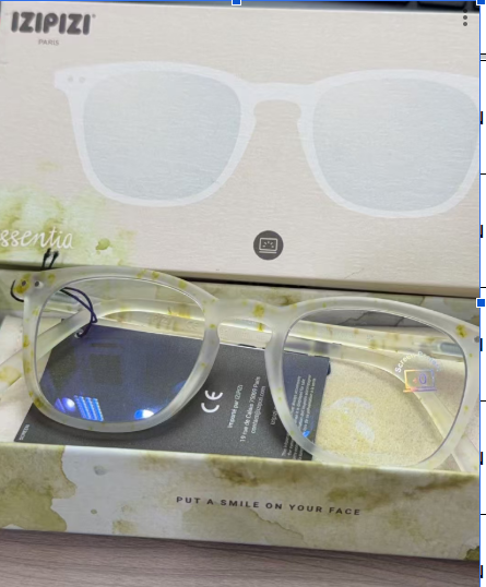 GE260410-P42-防藍光眼鏡-方形暈染黃-3701210424255-SCREEN #E