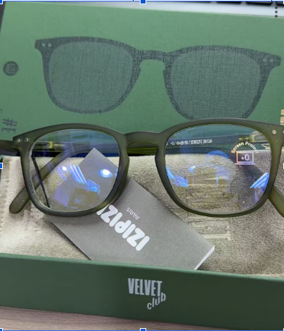 GE260410-P44-防藍光眼鏡-方形透綠-3701210430669-SCREEN #E