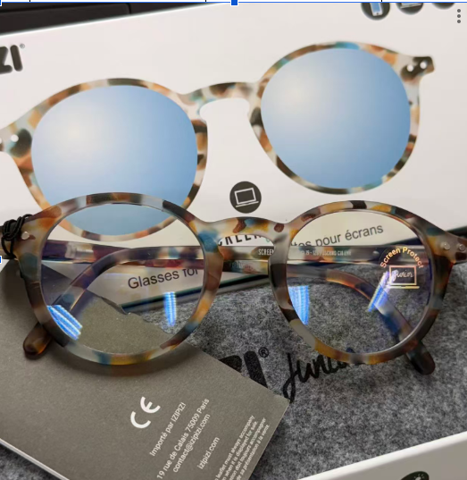 GE260410-P49-防藍光眼鏡-橢圓玳瑁色-兒童款-3760247690255-SCREEN #D(JONOR)