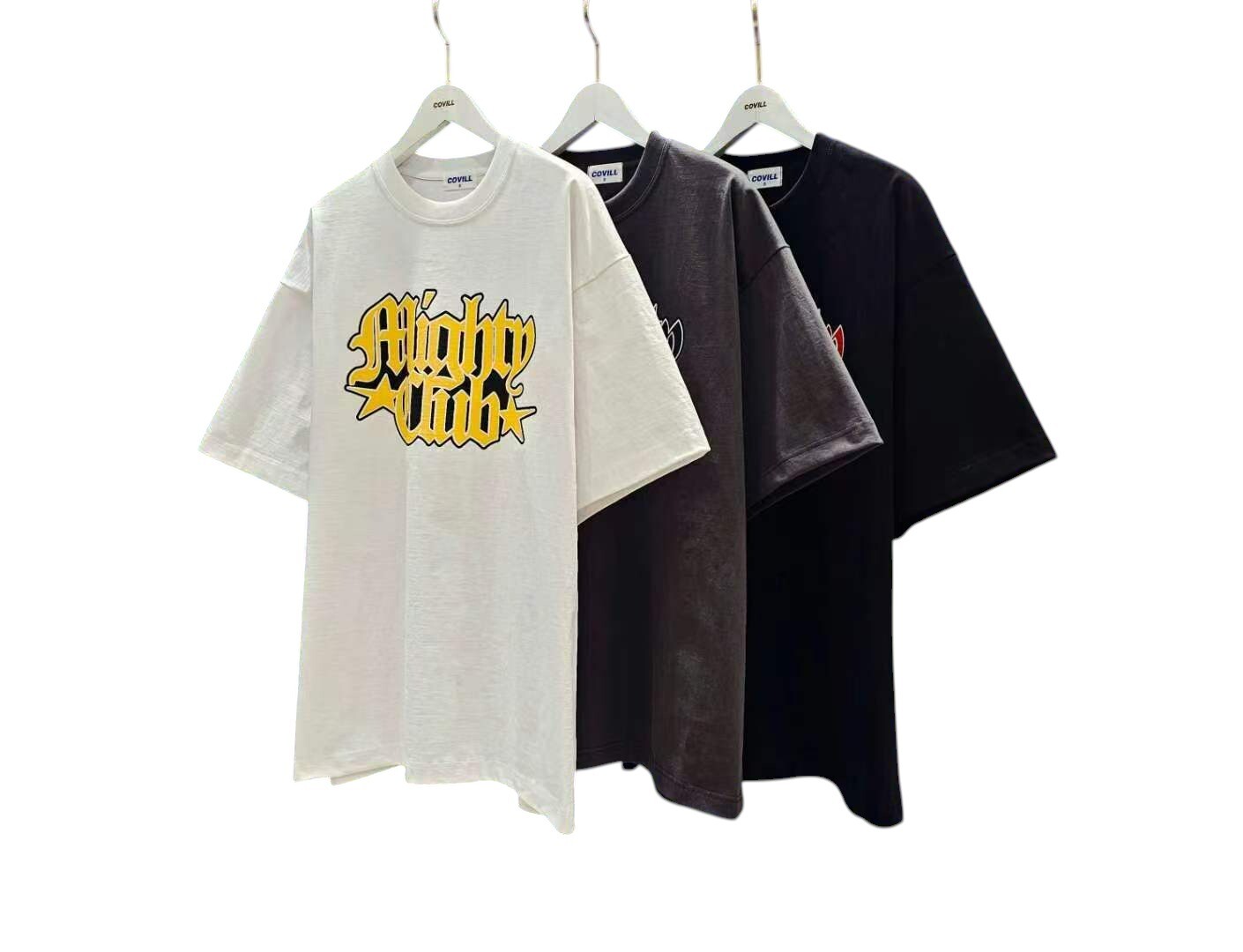 《K》Mighty Club歌德寬版重磅短T