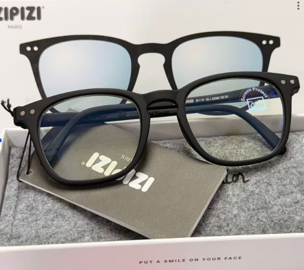 GE260410-P60-藍光眼鏡-方形黑色-兒童版-3760247690286-J