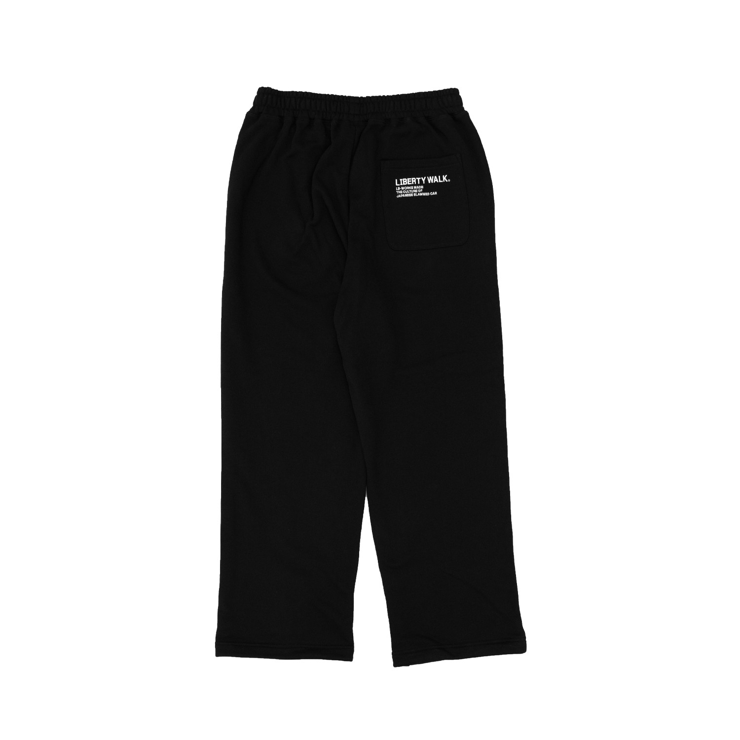 【LIBERTY WALK】0411 發售新品 LB Thorn Embroidery Logo Pants Black