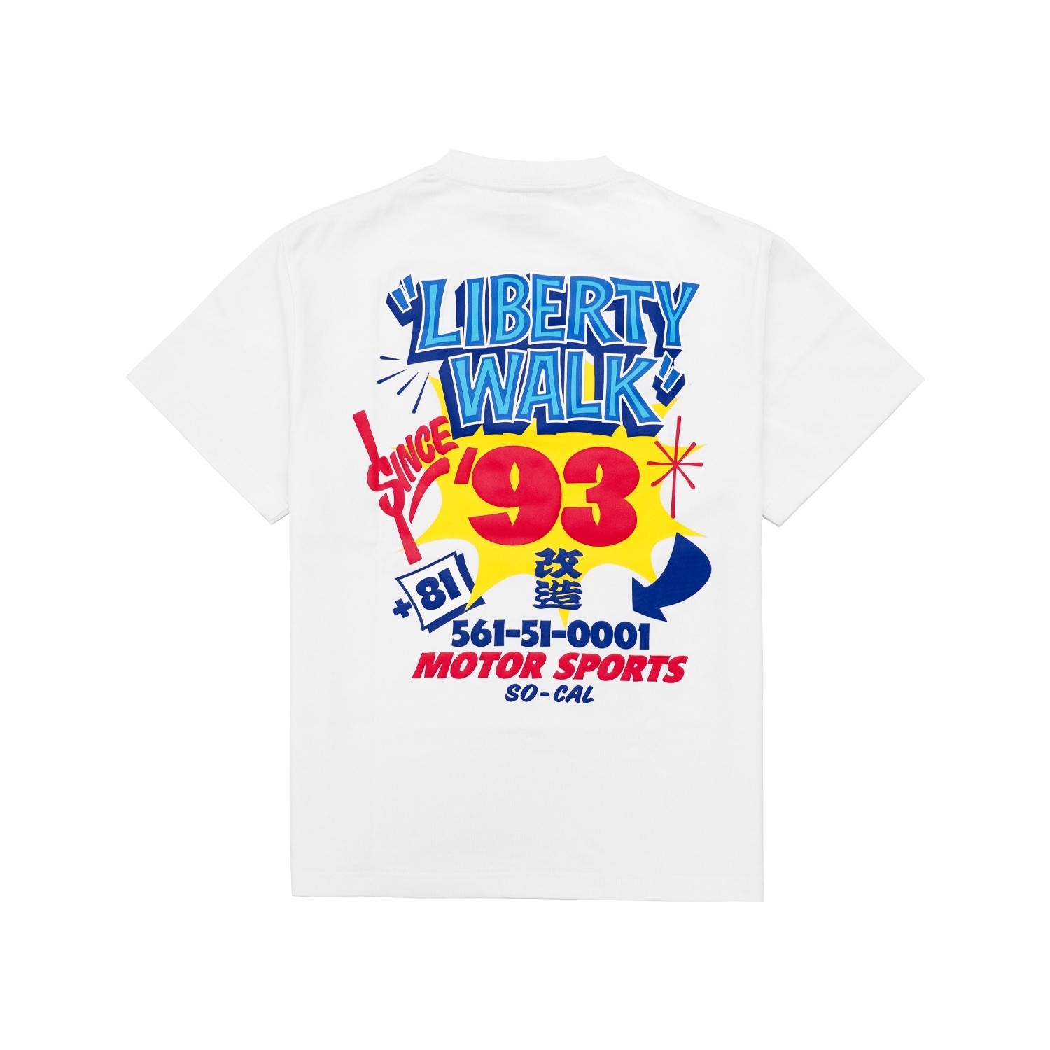 【LIBERTY WALK】0411 發售新品 LIBERTY WALK 93′ tee